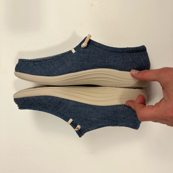 Revitalign "NWOT" Men's Orthotic Canvas Slip-Ons - Carefree Canvas Size 12 - Picture 6 of 11